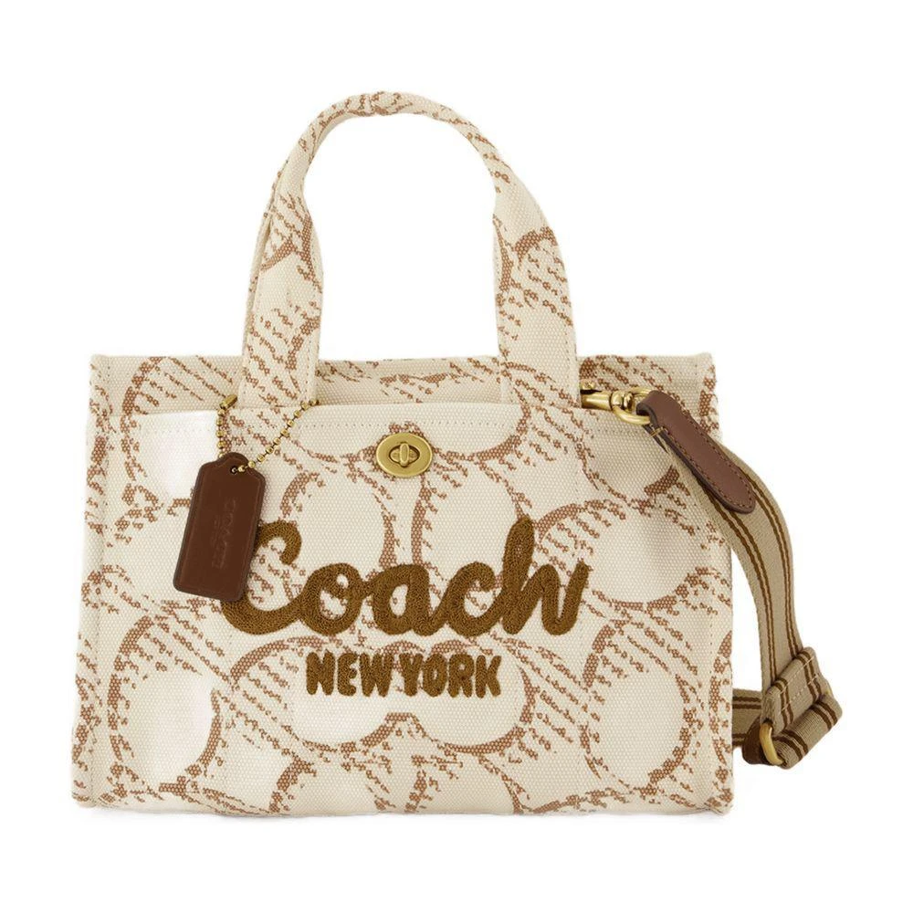 商品【商品预售7天】 Coach|Coach 女士手提包 CAM61 浅棕色,价格¥2480,第1张图片