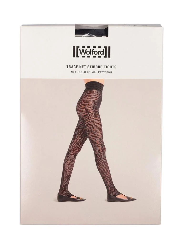 商品Wolford|Trace Net Stirrup Tights,价格¥370,第1张图片