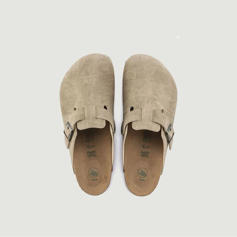 商品Birkenstock|Boston mules Desert Dust Gray Taupe BIRKENSTOCK,价格¥827,第2张图片详细描述