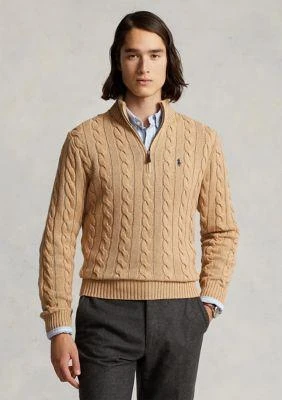 商品Ralph Lauren|Ralph Lauren Cable Knit Cotton Sweater,价格¥787,第1张图片