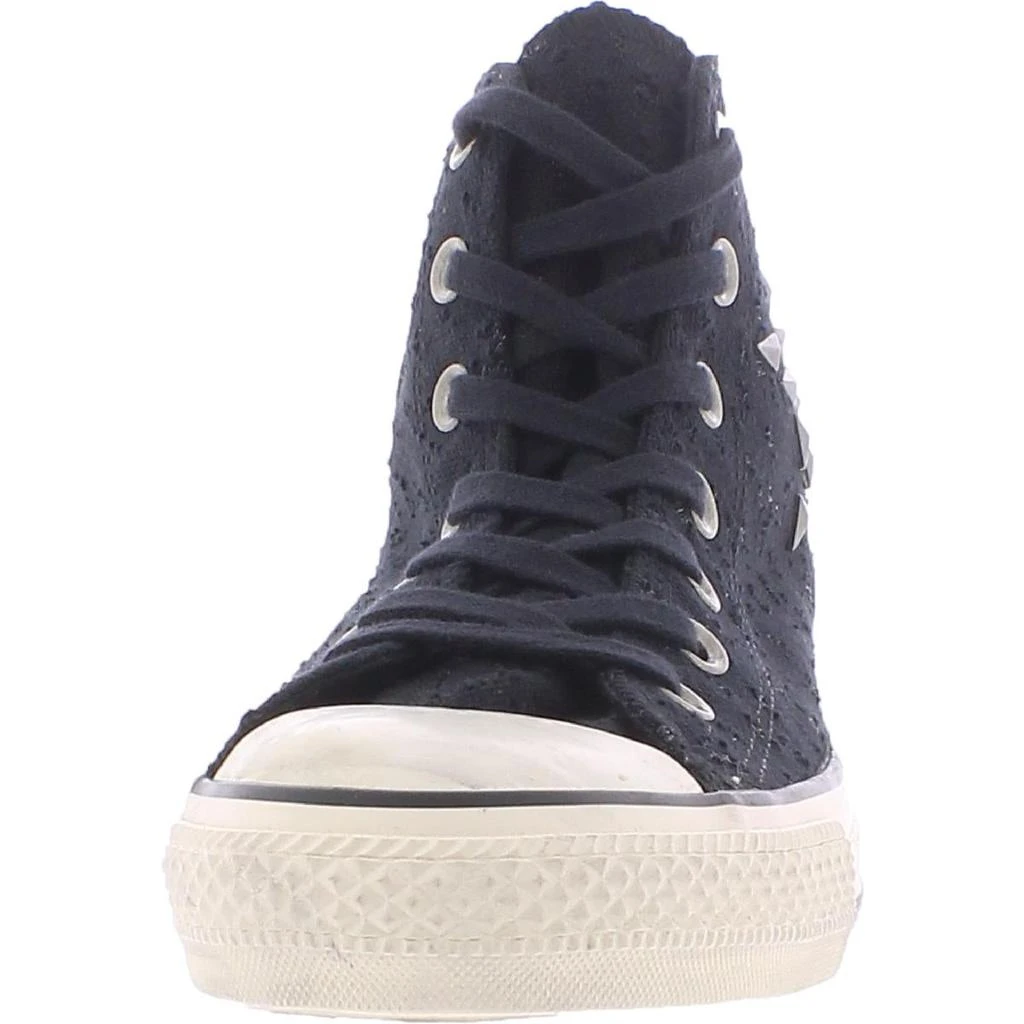 商品Converse|Converse Stars & Bars Women's Studded Canvas High Top Sneakers,价格¥217,第3张图片详细描述