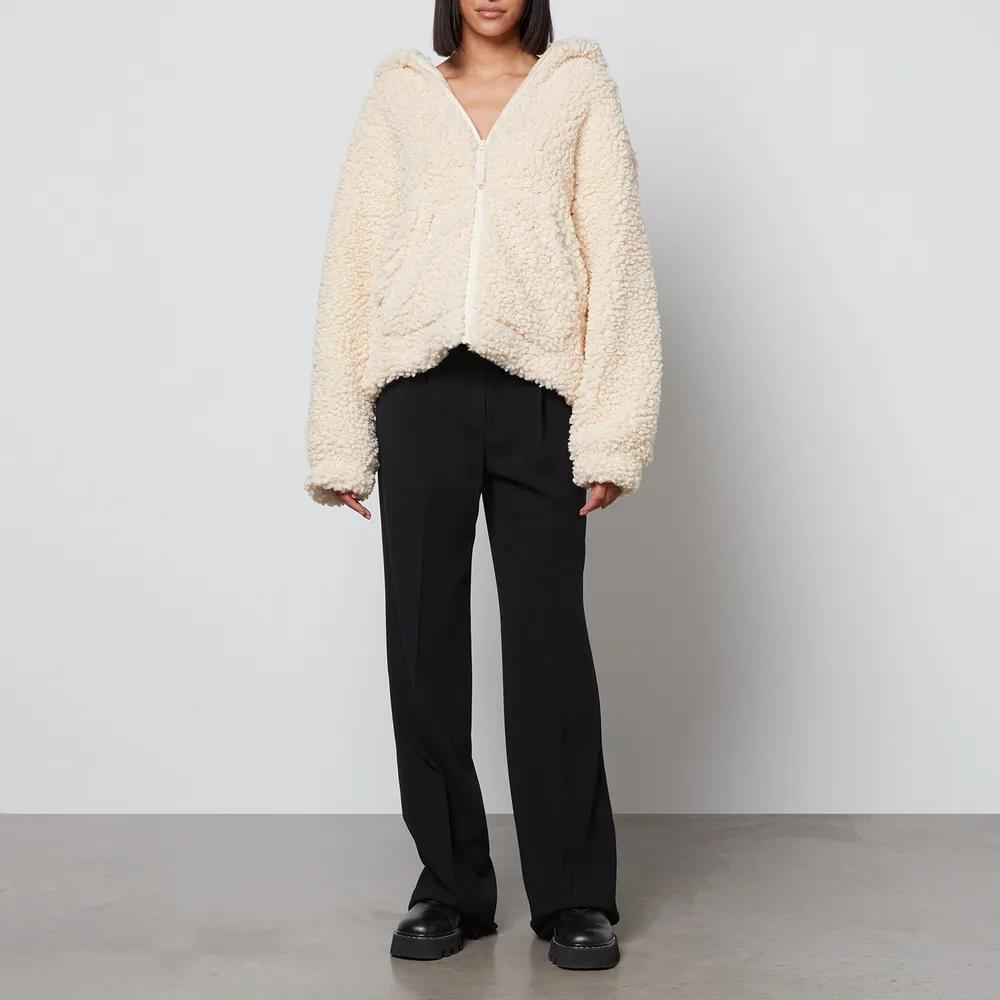 Helmut Lang Hooded Faux Shearling Jacket商品第3张图片规格展示