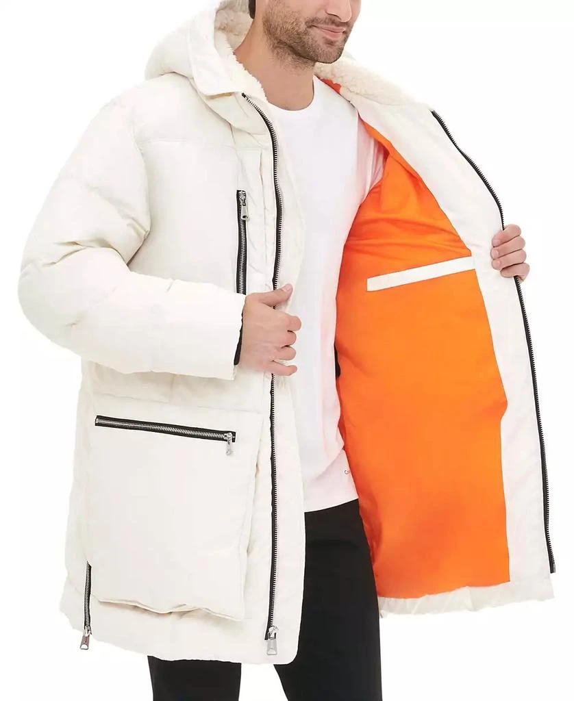 商品Tommy Hilfiger|男士连帽长款棉服,价格¥918,第5张图片详细描述
