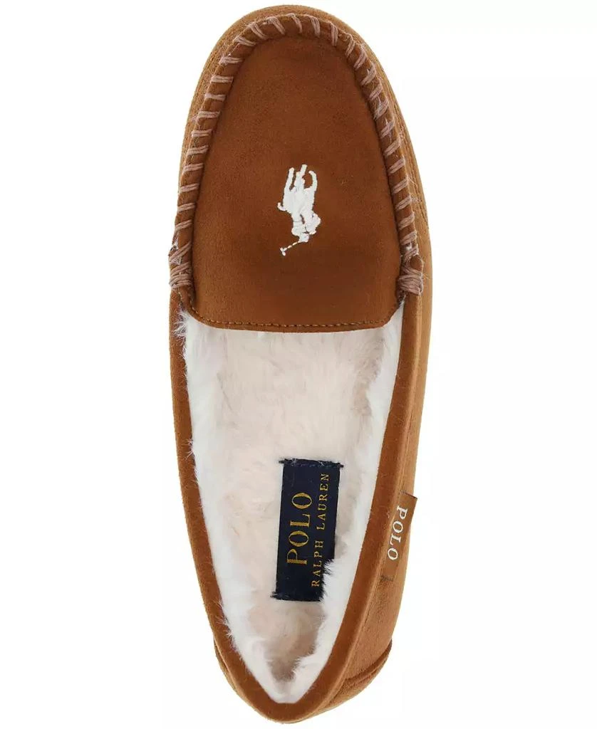 商品Ralph Lauren|Women's Dezi Faux Fur Moccasin Slippers,价格¥459,第4张图片详细描述