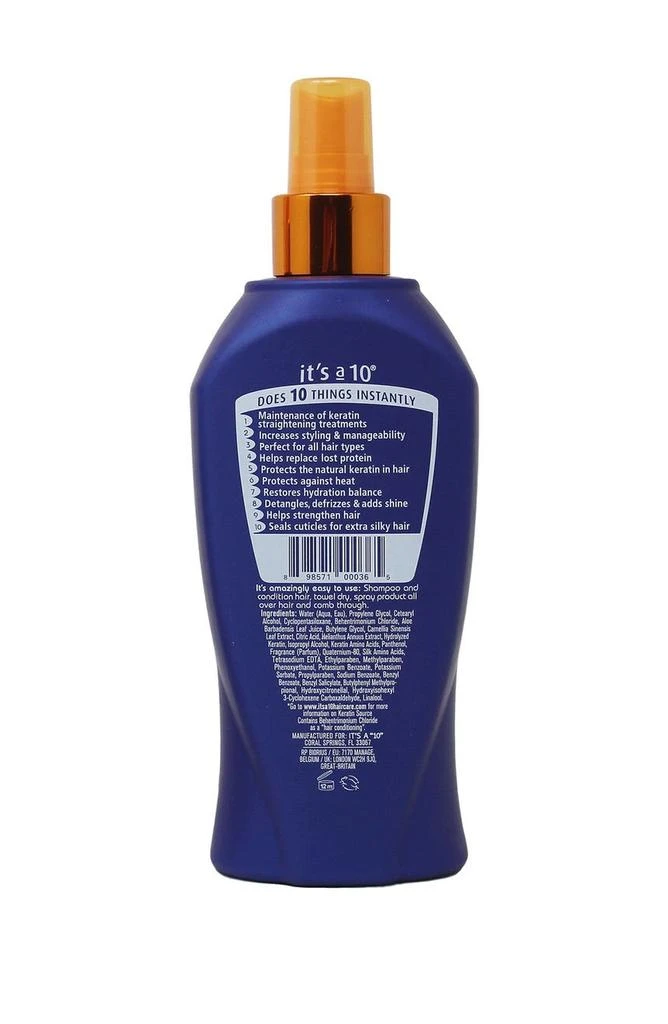 商品ITS A 10|Miracle Leave-In Plus Keratin - 10 oz.,价格¥330,第2张图片详细描述