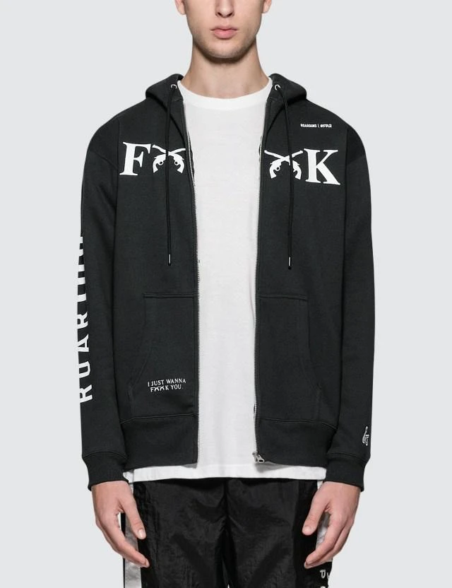 商品#FR2|roarguns x #FR2 "Roaring Rabbits" Zip Hoodie,价格¥2266,第1张图片