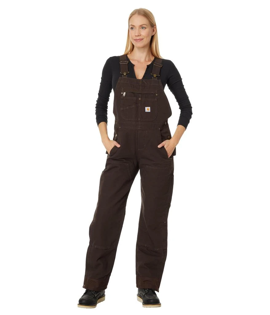 商品Carhartt|Quilt-Lined Washed Duck Bib Overalls,价格¥902,第1张图片