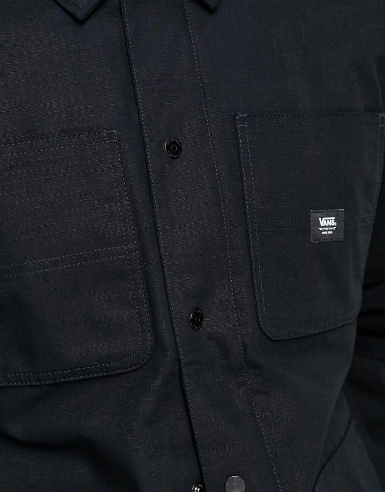 商品Vans|Vans drill chore jacket lined in black,价格¥584,第3张图片详细描述