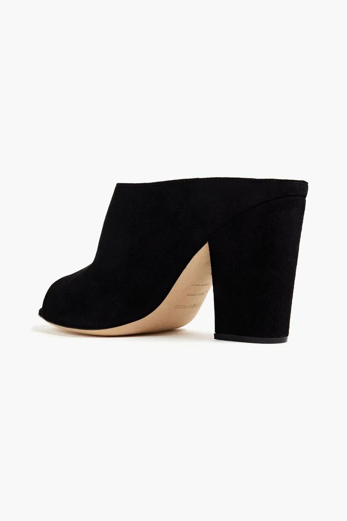 商品Sergio Rossi|Royal suede mules,价格¥2116,第3张图片详细描述