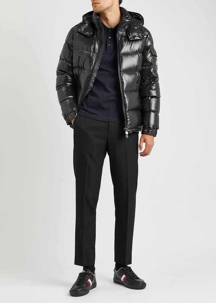 商品Moncler|Maya black hooded quilted shell jacket,价格¥9329,第4张图片详细描述