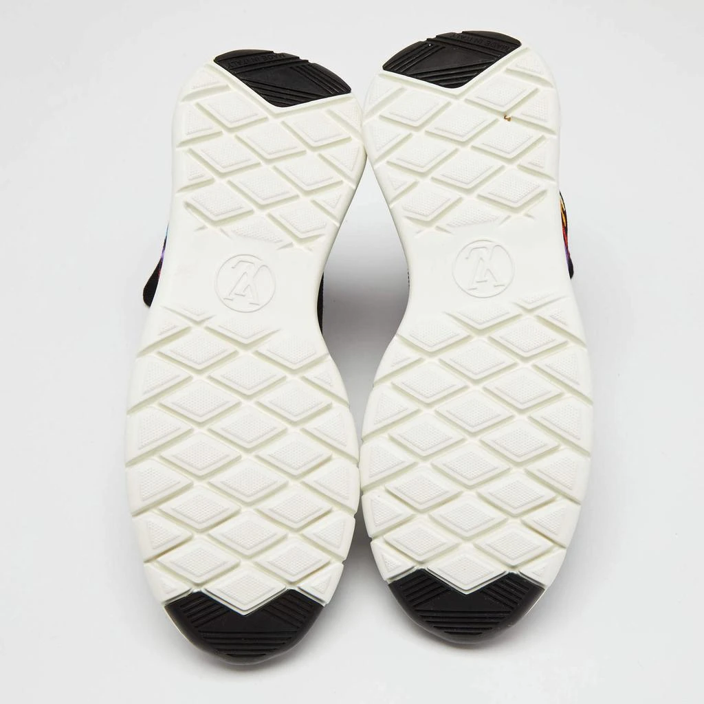 Louis Vuitton Black Knit Fabric Aftergame High-Top Sneakers Size 36 商品