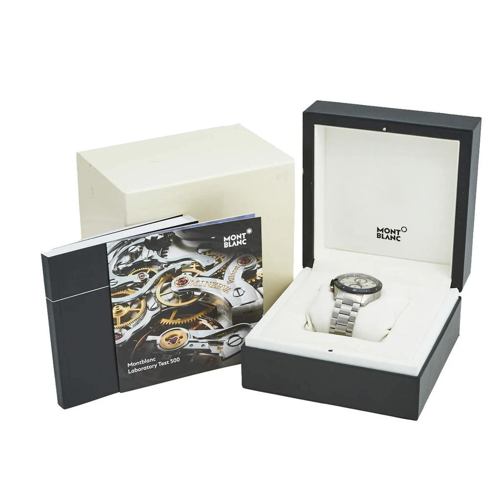 Montblanc Silver Stainless Steel Ceramic Timewalker Chronograph 116099 Men's Wristwatch 43 mm 商品