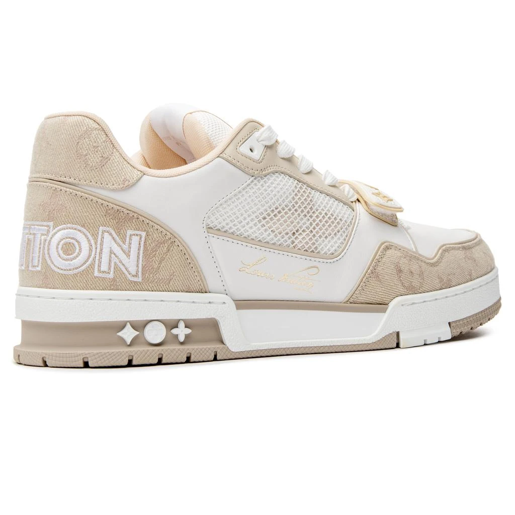 商品Louis Vuitton|Louis Vuitton LV Monogram Beige Sneaker,价格¥14922,第3张图片详细描述