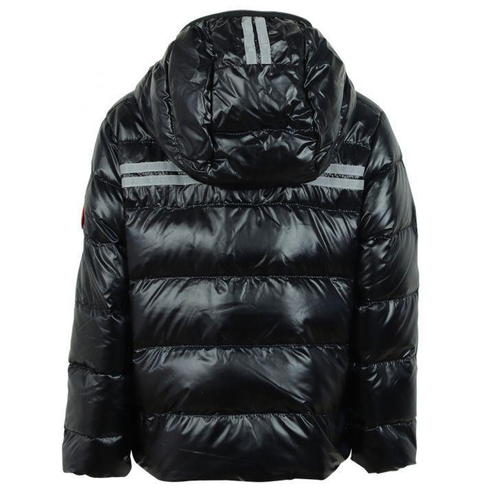 商品Canada Goose|Black Crofton Unisex Hooded Jacket,价格¥4054,第6张图片详细描述