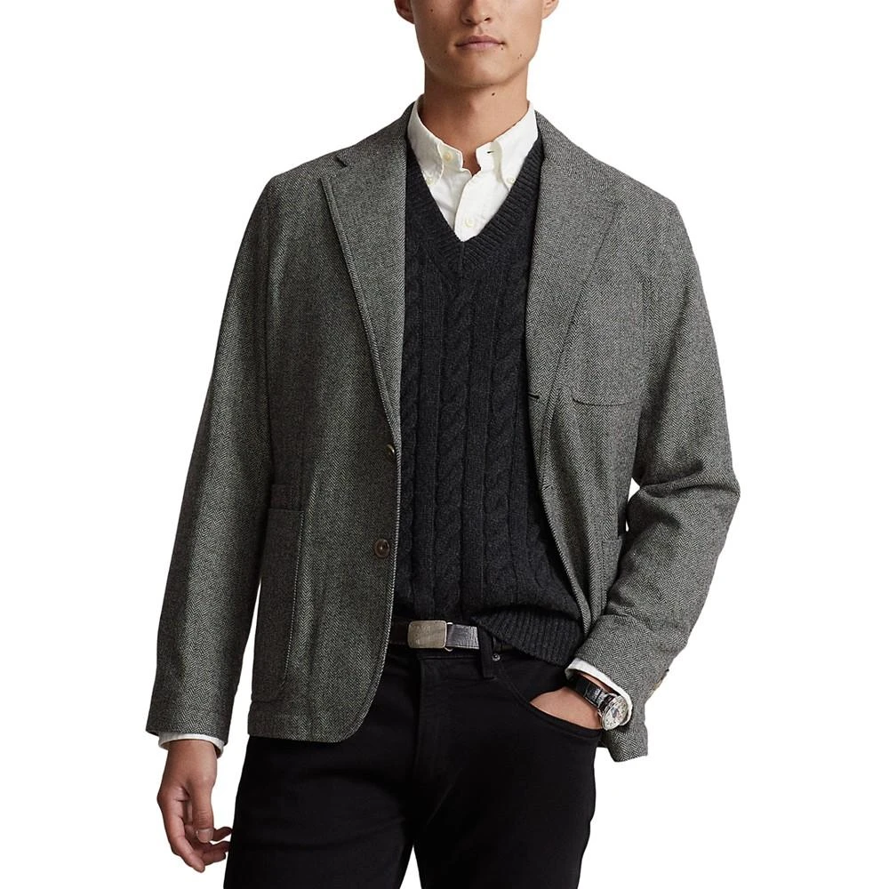 商品Ralph Lauren|Men's Polo Modern Herringbone Sport Coat,价格¥762,第1张图片