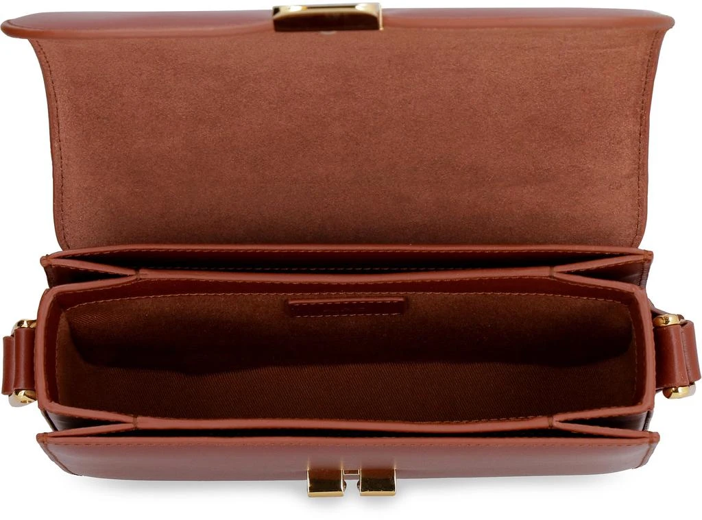 商品A.P.C.|BROWN LEATHER SMALL GRACE CROSSBODY BAG,价格¥4278,第5张图片详细描述