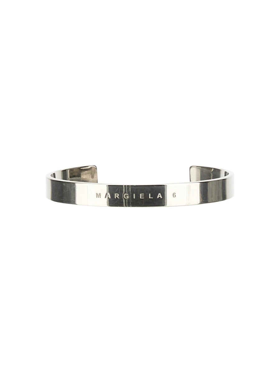 商品【商品预售7天】 MM6|MM6 女士手链手镯 SM6UY0038SV0186951 银色,价格¥824,第1张图片