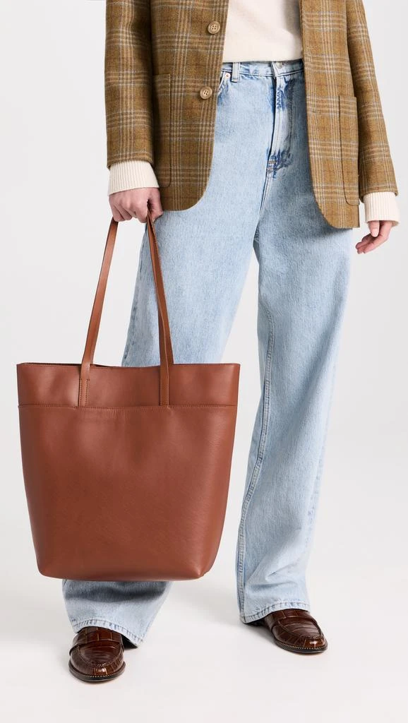 商品Madewell|The Essential Tote in Leather,价格¥1388,第2张图片详细描述