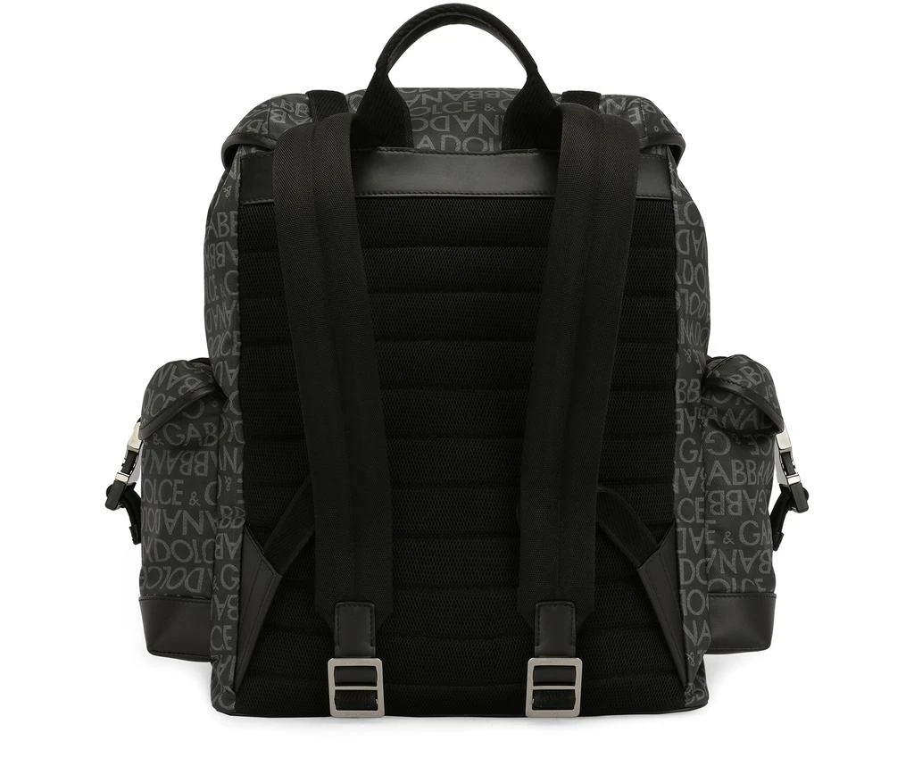 商品Dolce & Gabbana|Coated jacquard backpack,价格¥21236,第4张图片详细描述