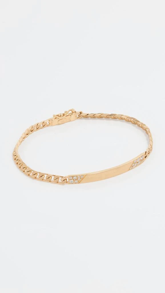 商品Jade Trau|18k Rowe ID Bracelet,价格¥33974,第1张图片