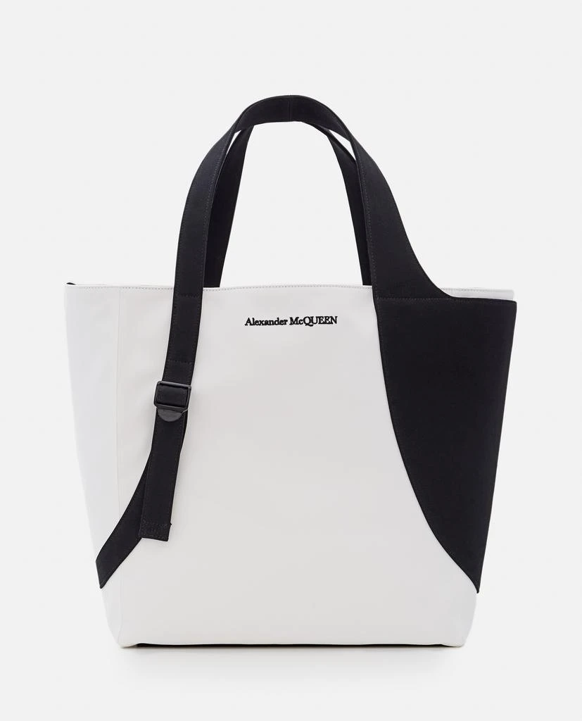 商品Alexander McQueen|"HARNESS" LEATHER TOTE,价格¥9440,第1张图片