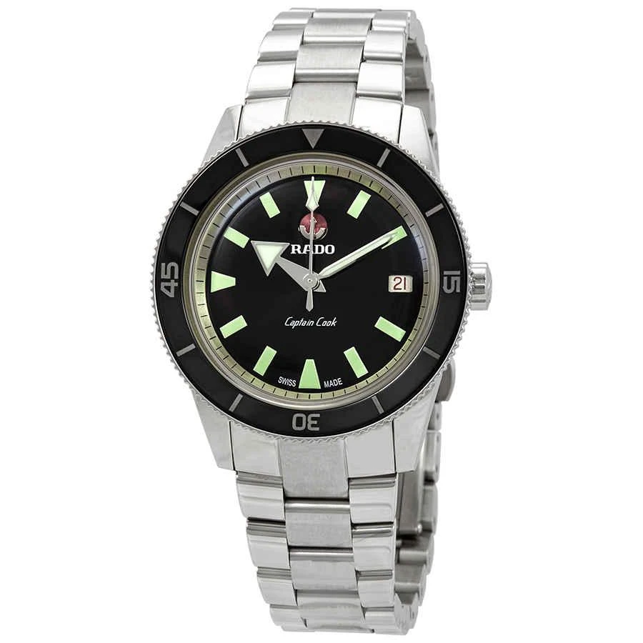 商品Rado|HyperChrome Captain Cook Automatic Black Dial Men's Watch R32500153,价格¥10120,第1张图片