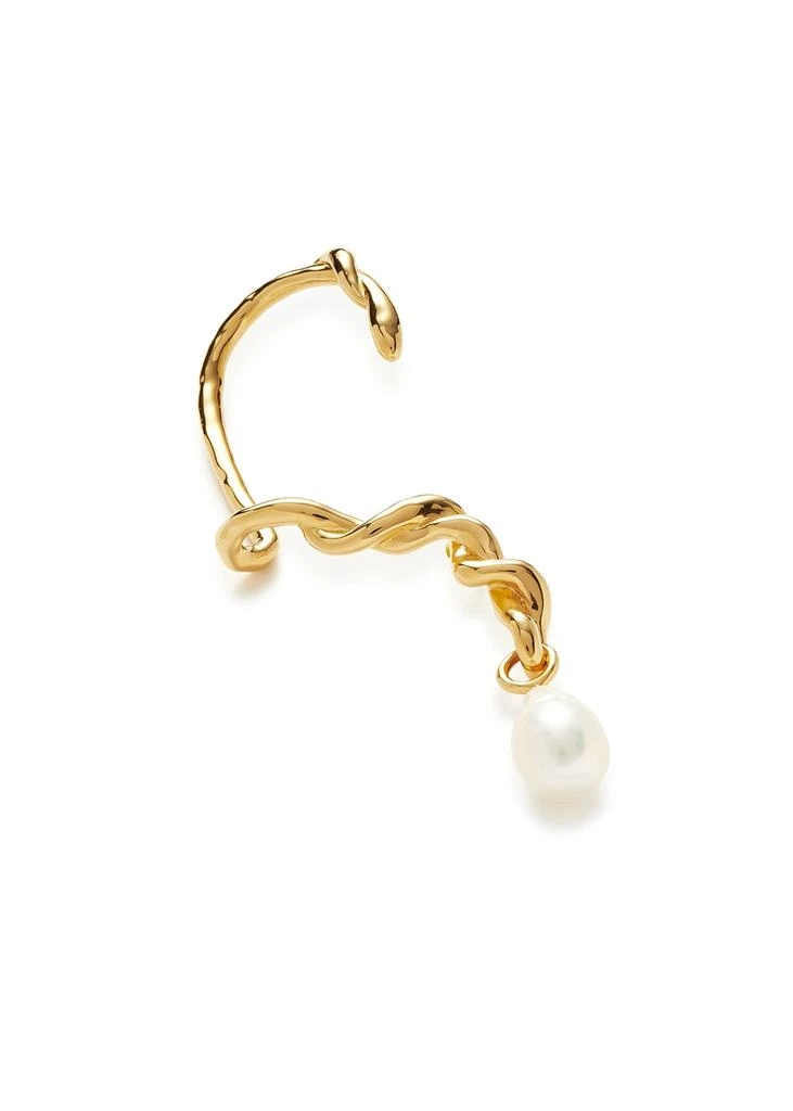 商品Missoma|Molten 18kt gold-plated ear cuff,价格¥970,第1张图片