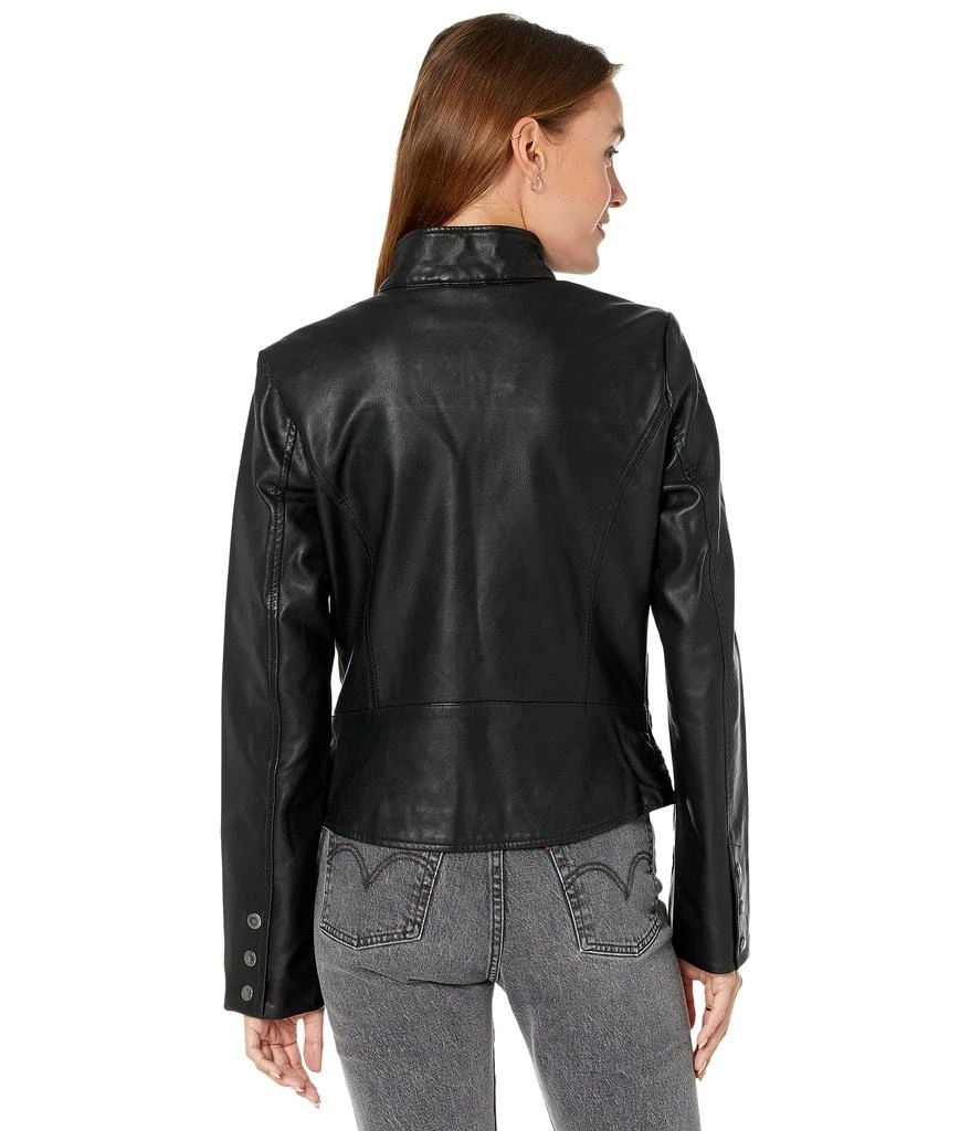 商品Levi's|Faux Leather Buckle Racer Jacket,价格¥530,第2张图片详细描述