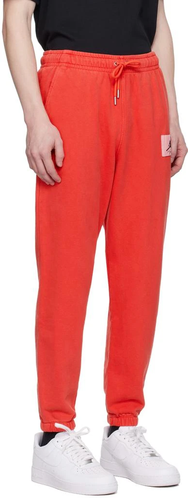 商品Jordan|Red Washed Sweatpants,价格¥737,第2张图片详细描述
