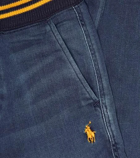商品Ralph Lauren|运动裤装细节牛仔裤,价格¥577,第3张图片详细描述