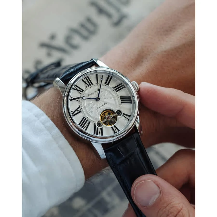 商品Thomas Earnshaw|Thomas Earnshaw Marylebone Automatic White Dial Mens Watch ES-8196-01,价格¥1928,第2张图片详细描述