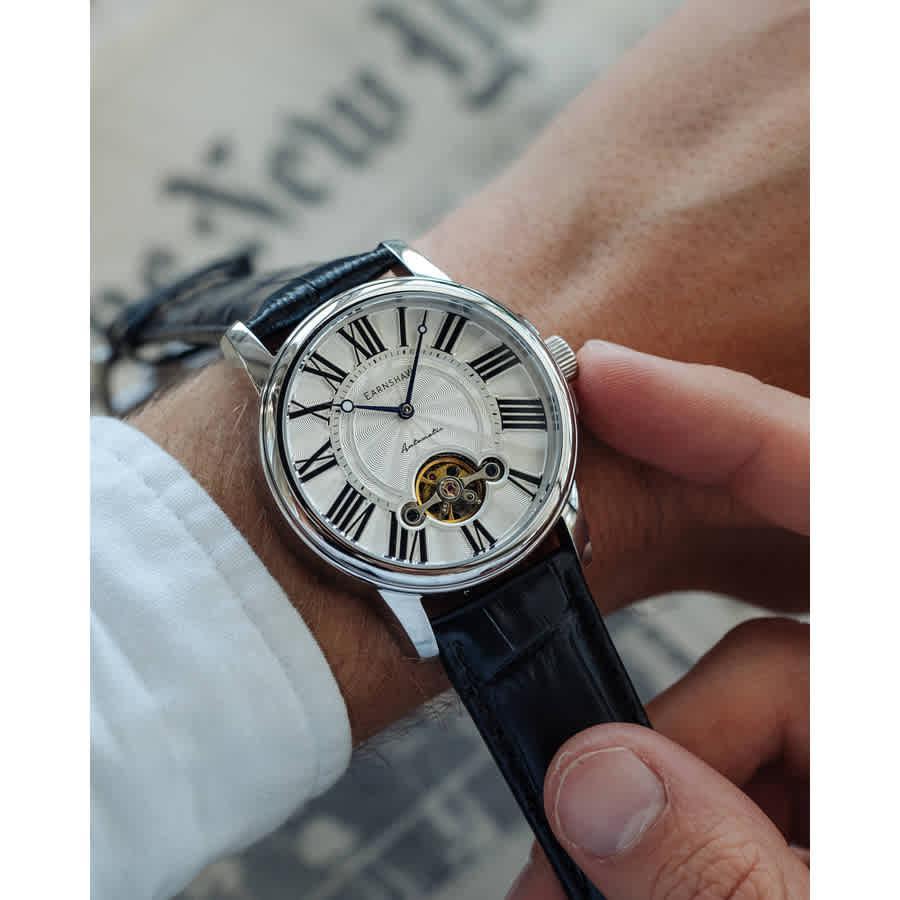 商品Thomas Earnshaw|Thomas Earnshaw Marylebone Automatic White Dial Mens Watch ES-8196-01,价格¥1801,第4张图片详细描述