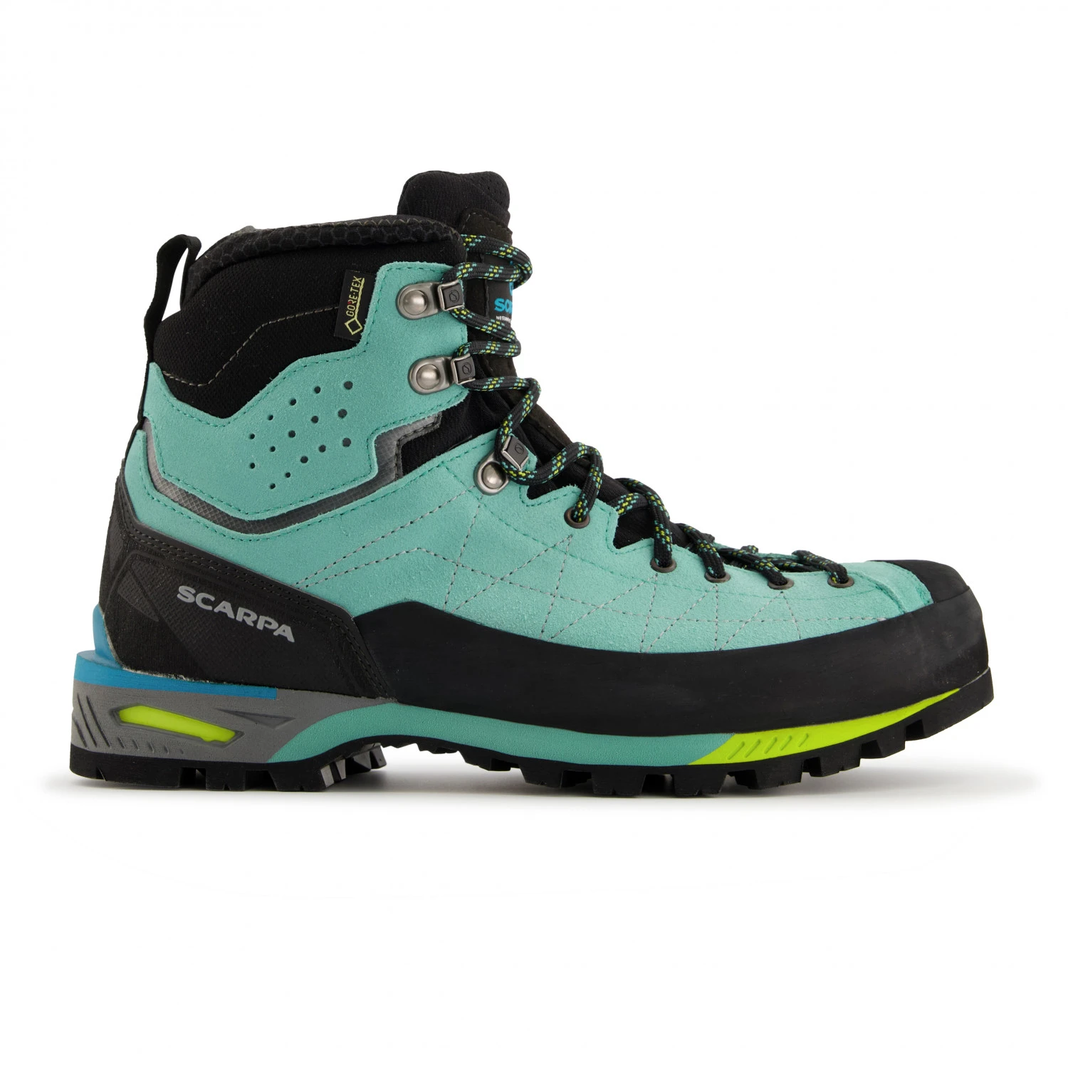 商品【商品预售7天】 Scarpa|Scarpa 女士户外高山靴 1200059GREENBLUE 花色,价格¥2927,第1张图片