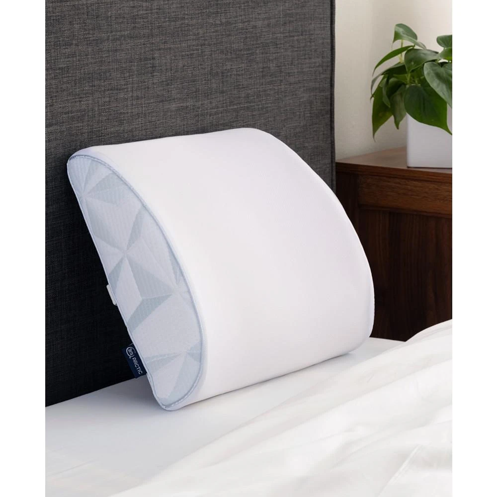 商品Serta|CLOSEOUT! Arctic 10x Cooling Memory Foam Neck Support Lumbar Accessory Pillow,价格¥186,第1张图片