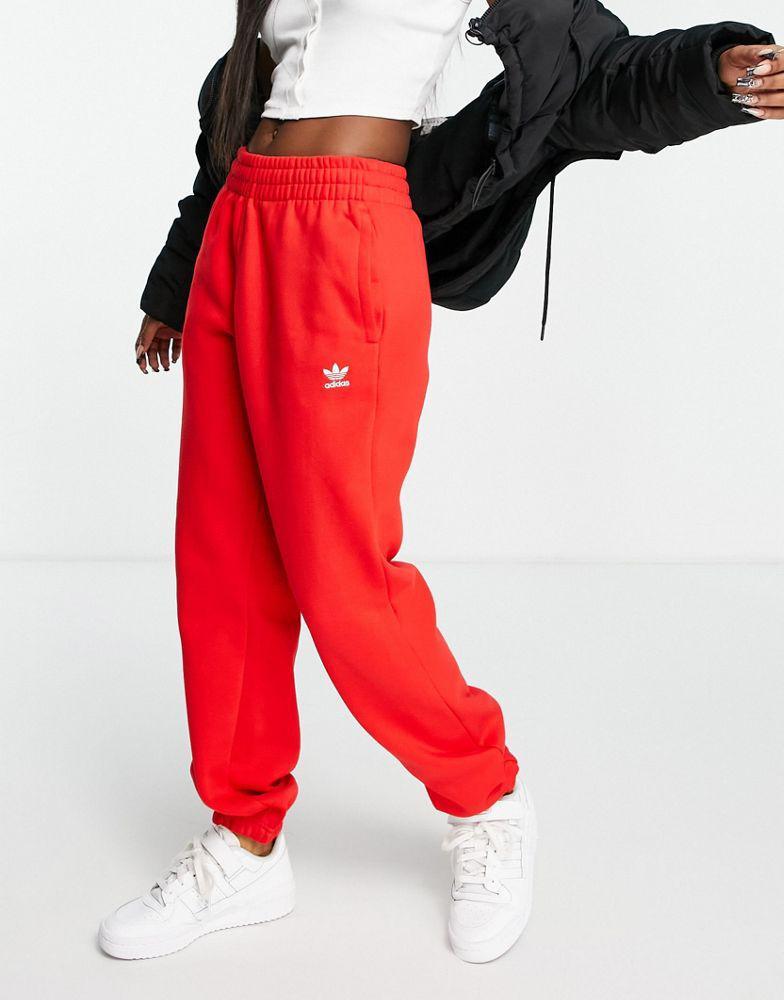 商品Adidas|adidas Originals essential jogger in red,价格¥339,第1张图片