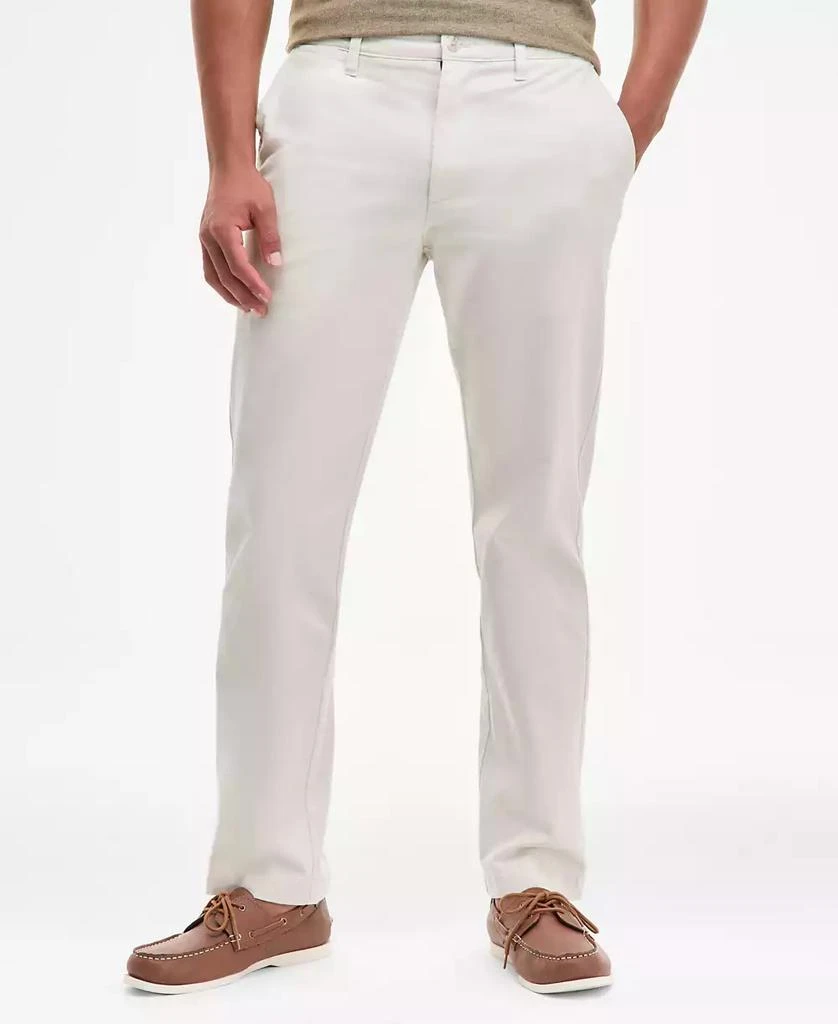 商品Nautica|Men's Classic-Fit Stretch Solid Flat-Front Chino Deck Pants,价格¥354,第4张图片详细描述