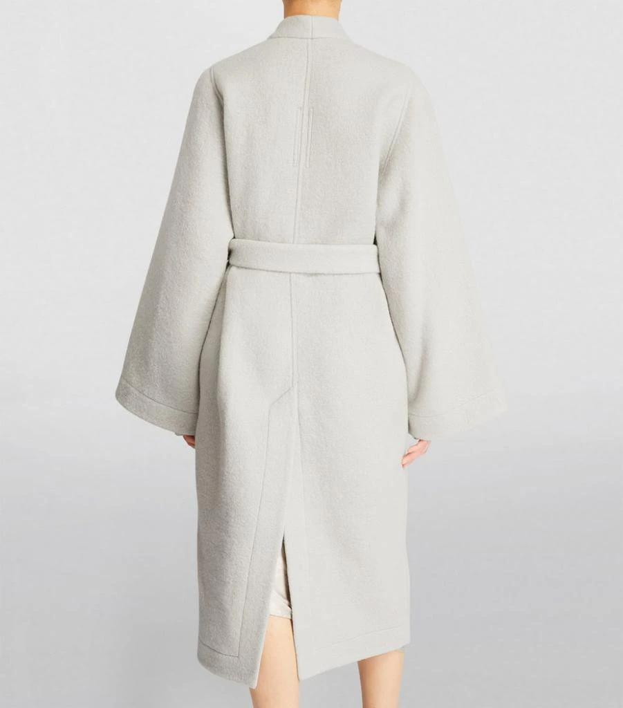 商品Rick Owens|Wool-Blend Dagger Coat,价格¥12086,第4张图片详细描述