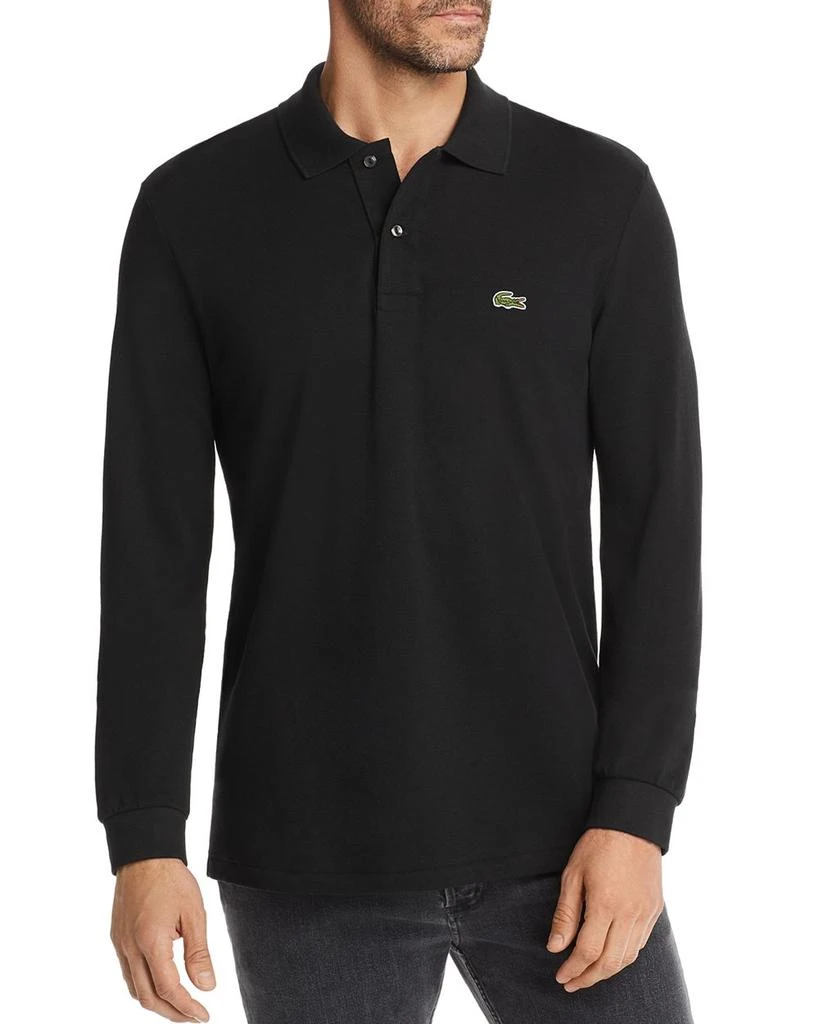 商品Lacoste|Classic Fit Long-Sleeve Piqué Polo Shirt,价格¥820,第1张图片