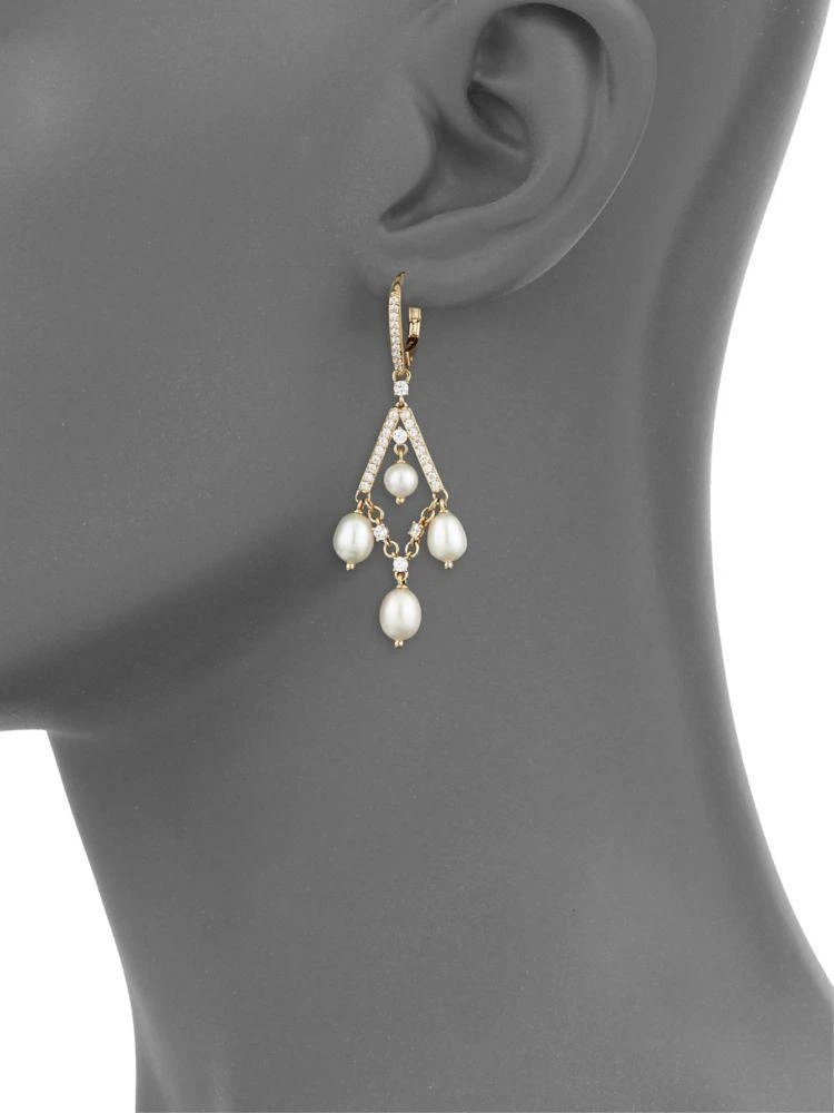 商品Nadri|Josephine Chandelier Earrings,价格¥181,第3张图片详细描述
