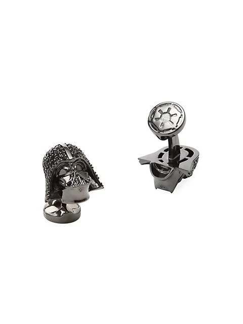 商品Cufflinks Inc.|Star Wars Darth Vader Crystal Helmet Cufflinks,价格¥1410,第2张图片详细描述