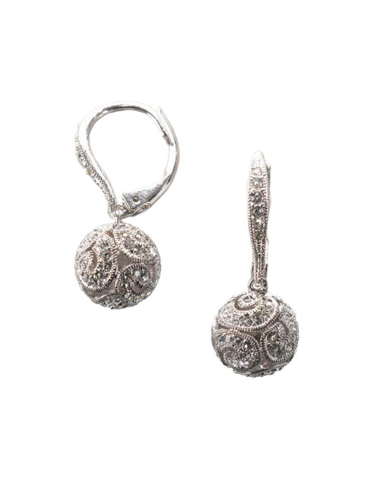 商品Nadri|Pav Swirl Drop Earrings,价格¥169,第1张图片