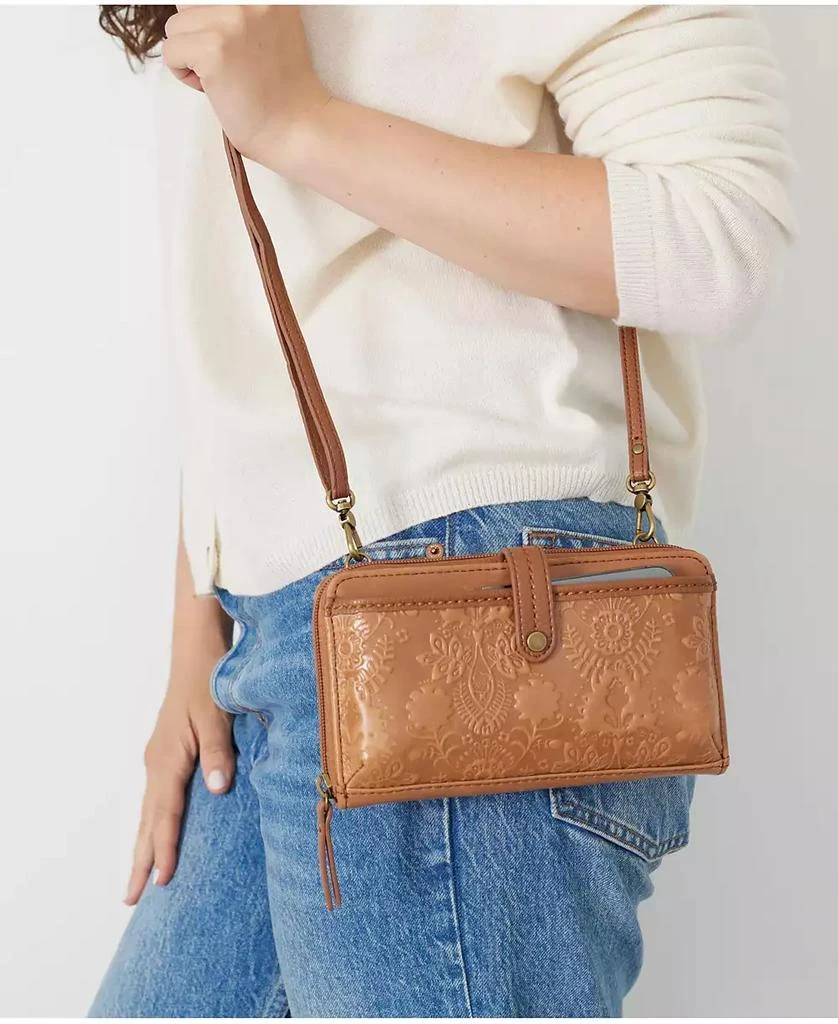 Women's Iris Leather Convertible Crossbody Bag 商品