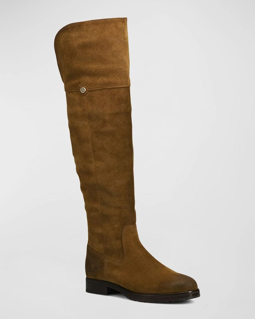 商品Frye|Melissa Leather Over-The-Knee Boots,价格¥3071,第2张图片详细描述