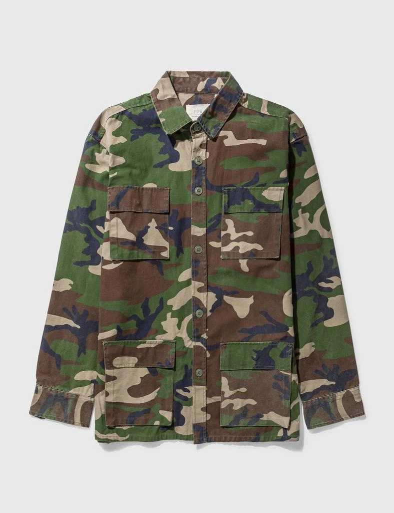 商品[二手商品] Fear of god|Fear of God Camo Shirt jacket,价格¥995,第1张图片