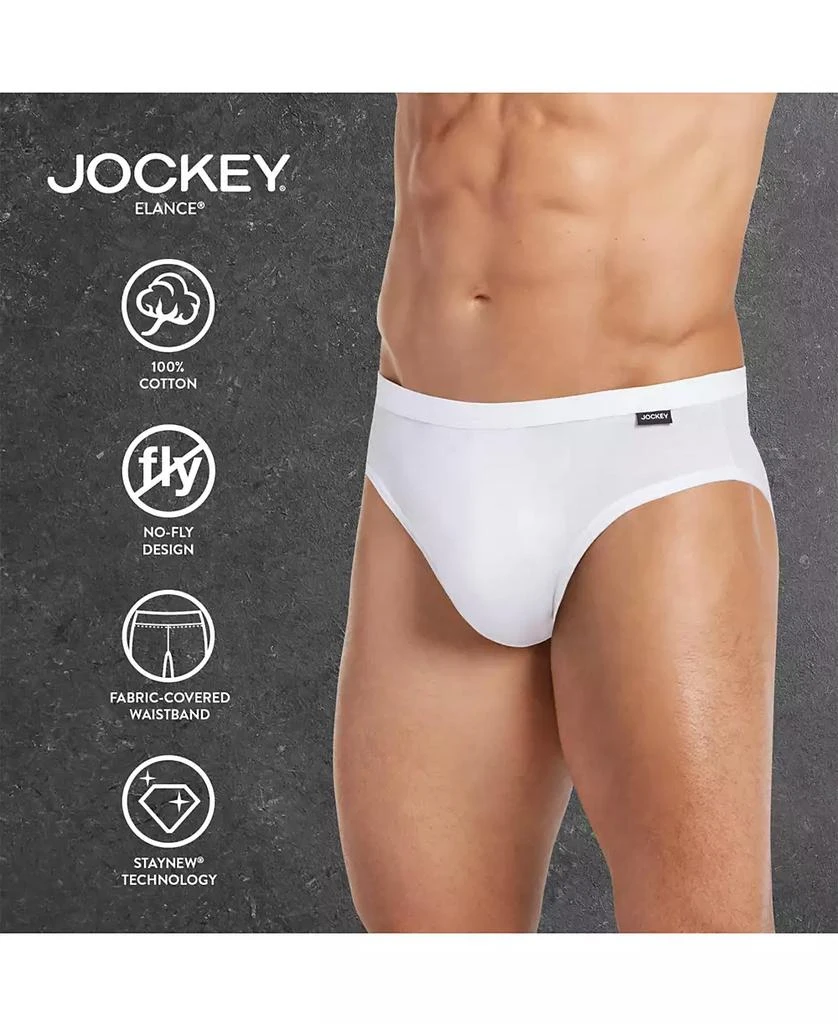 商品Jockey|Men's 3-Pack Underwear Elance Bikini,价格¥89,第5张图片详细描述