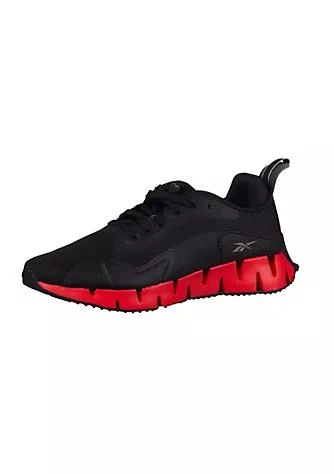 商品Reebok|Mens Black Red Zig Dynamica Running Shoes,价格¥477,第1张图片