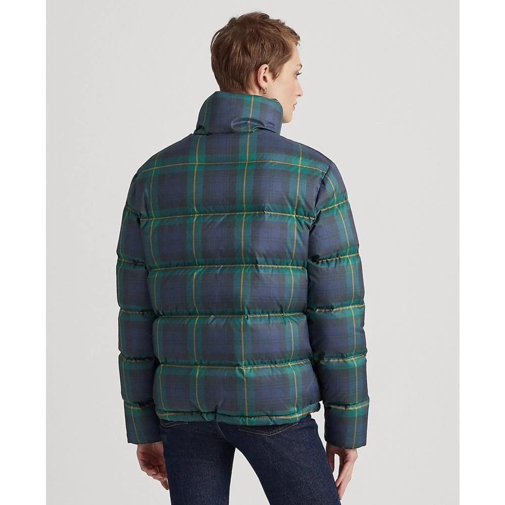 商品Ralph Lauren|Women's Plaid Quilted Down Coat,价格¥752,第2张图片详细描述