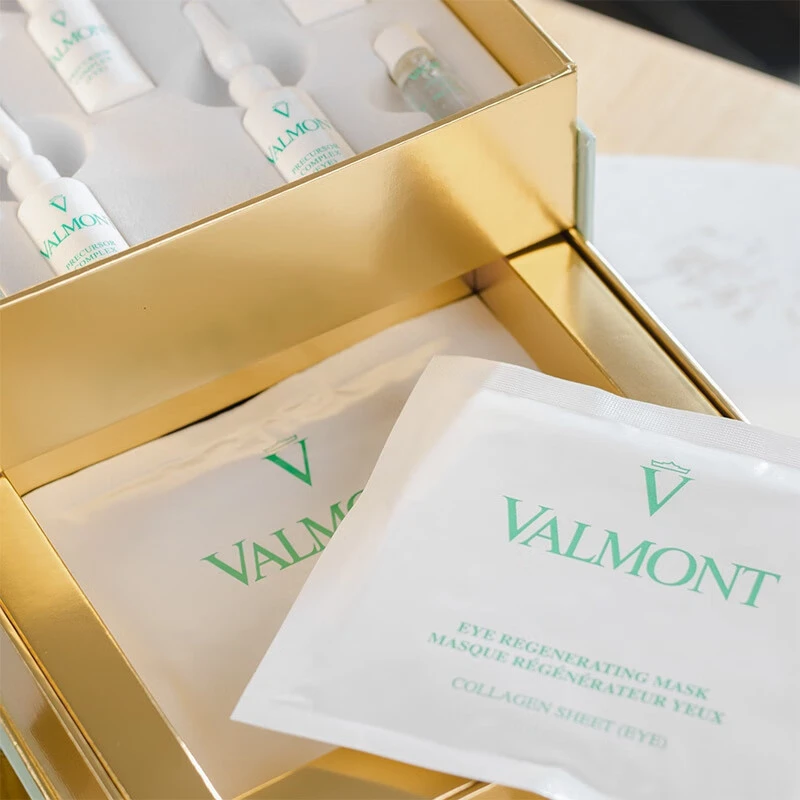 Valmont 法尔曼 水润平滑细纹骨胶原眼膜 5对装 淡化黑眼圈眼部浮肿细纹 商品