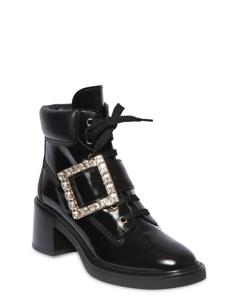 商品Roger Vivier|60mm Viv Rangers Patent Leather Boots,价格¥16053,第2张图片详细描述