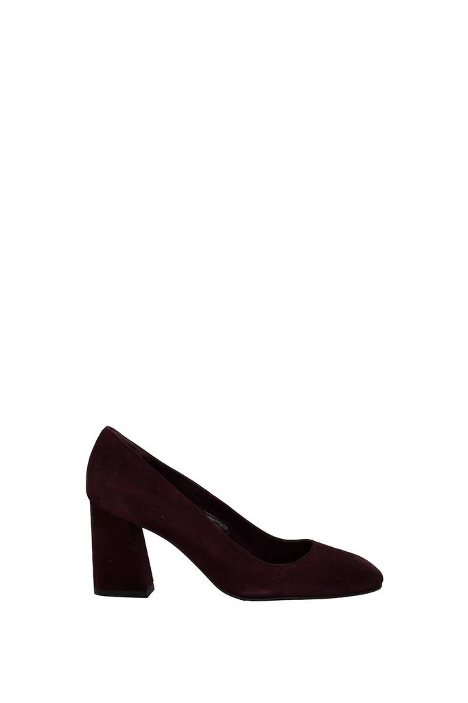 商品Stuart Weitzman|Pumps Suede Red,价格¥1221,第1张图片